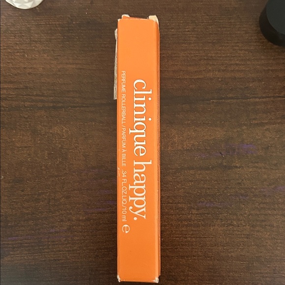 “SEND UR BEST OFFER?” “CLINIQUE HAPPY” Fragrance Rollerball In Bright Orange…😊 - Picture 3 of 4